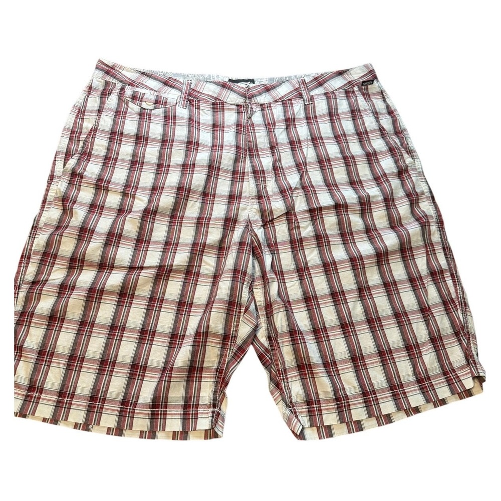 Vans Men Plaid Long Board Shorts Size 38
